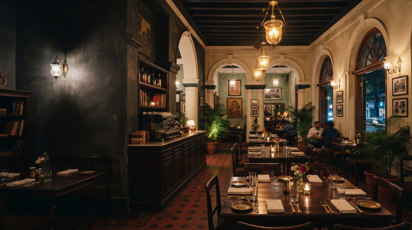 Cafe Calcutta Classic interior