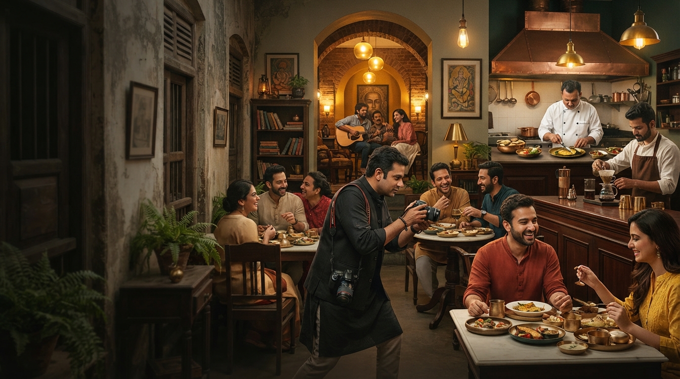 Cafe Calcutta Classic Through The Lens