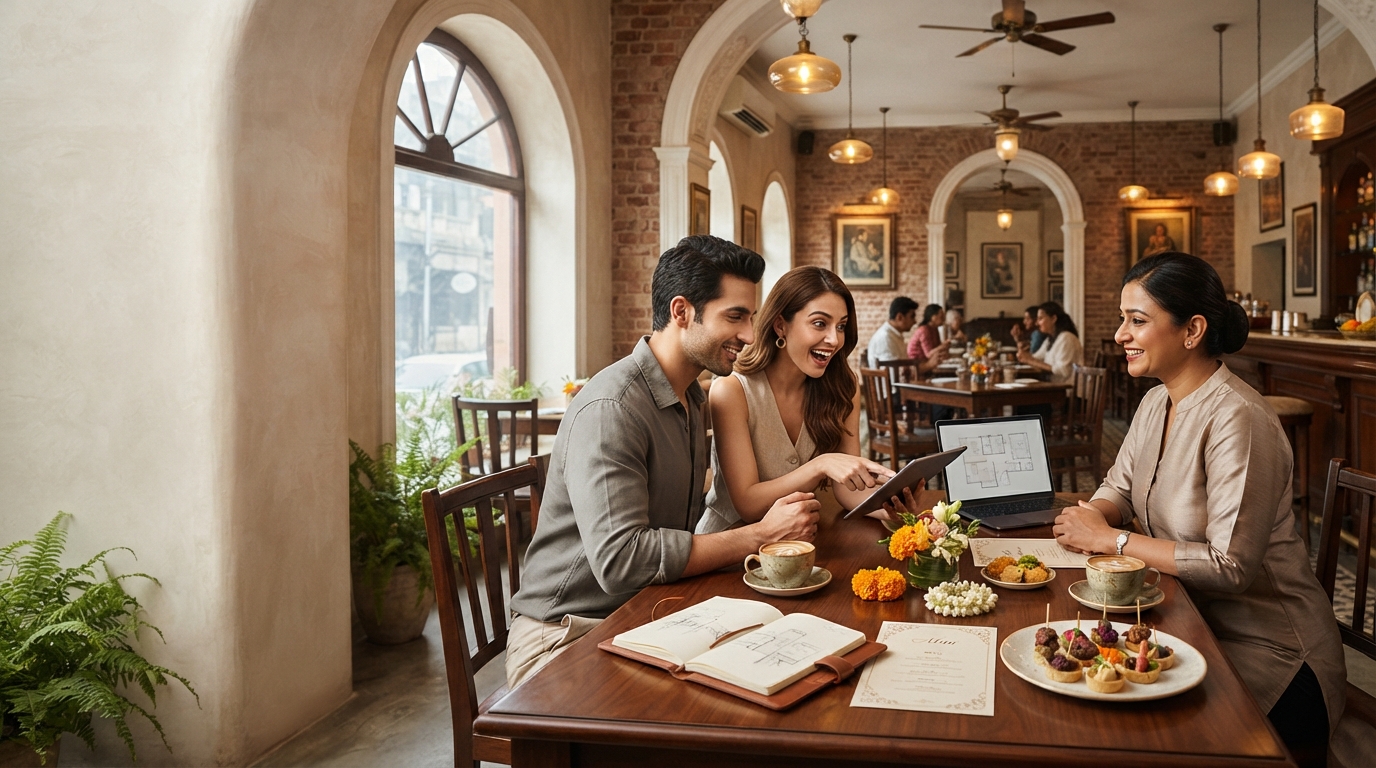 Book Your Event at Cafe Calcutta Classic